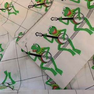 Vintage “Banjo Kermit the Frog” Twin Sheets